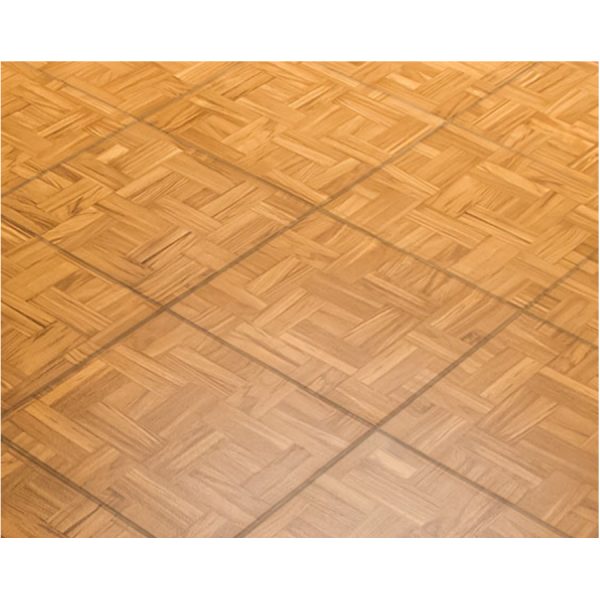 Snaplock Dance Floor 3'x3' (Teak Wood)