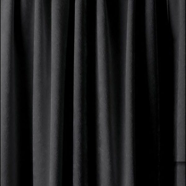 Poly Drape Panel - BLACK