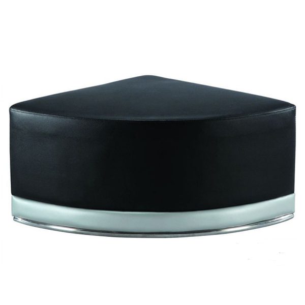 ChoCho Ottoman (No Back) - BLACK