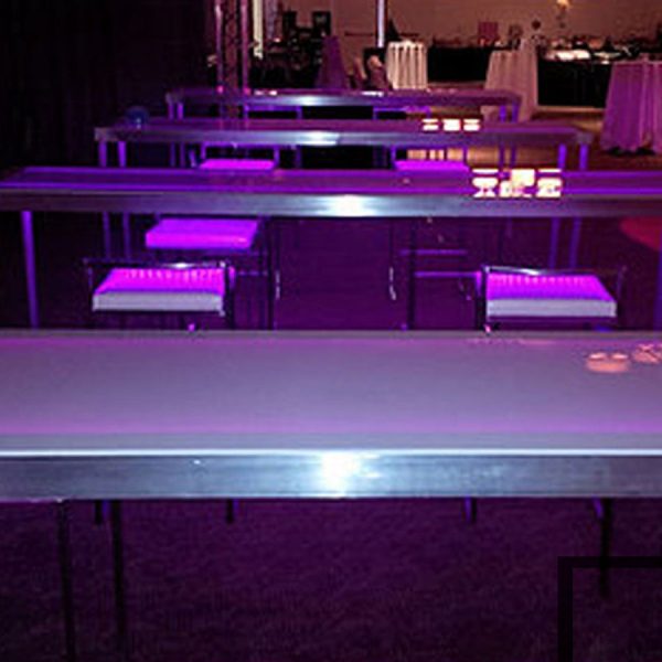 Glow Topped Community Table