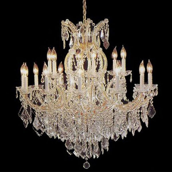 Gold Bella Maria 16 Light Chandelier