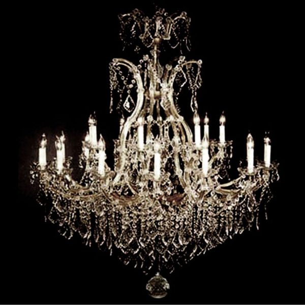 Gold Bella Maria 25 Light Chandelier