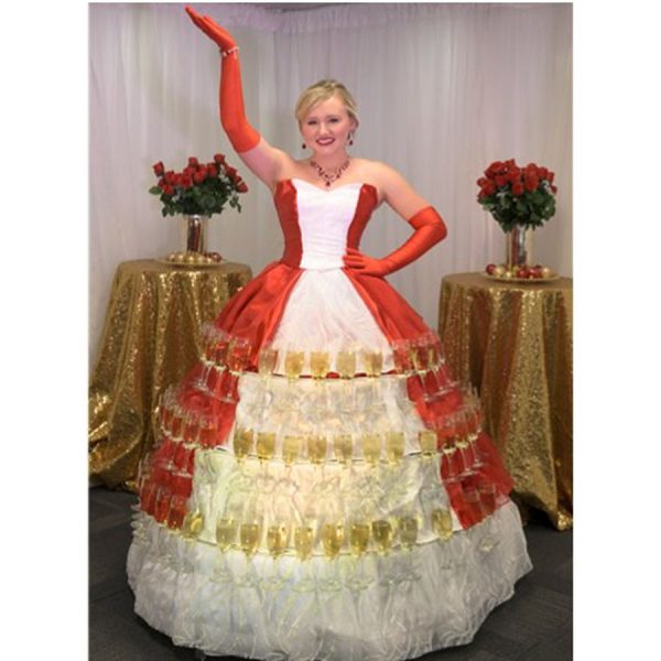 Strolling Champagne Dress - Image 2