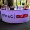 VIP Acrylic Bar - Curved - Image 4