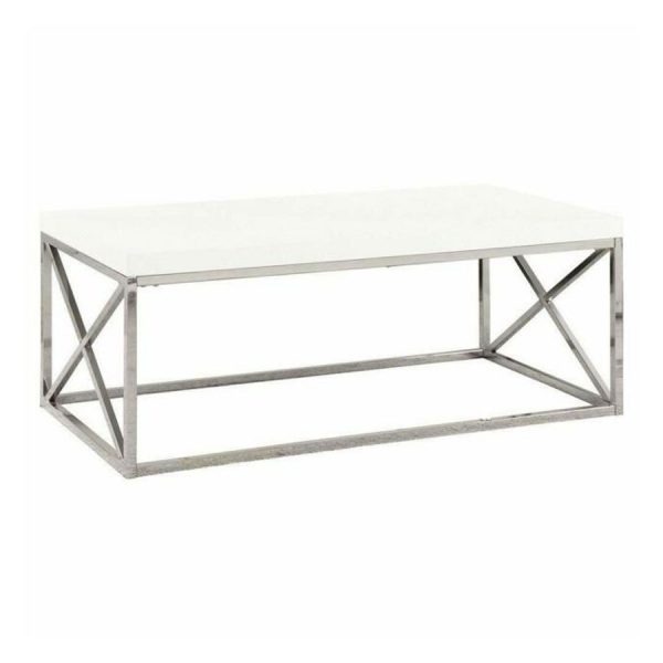 White Glossy Coffee Table